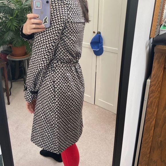 Rachel Roy geometric trench coat - Picture 2 of 4